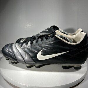 RARE Nike Premier FG Mens Tiempo Soccer Cleats Size 13 Black Shoes Sneakers 2007